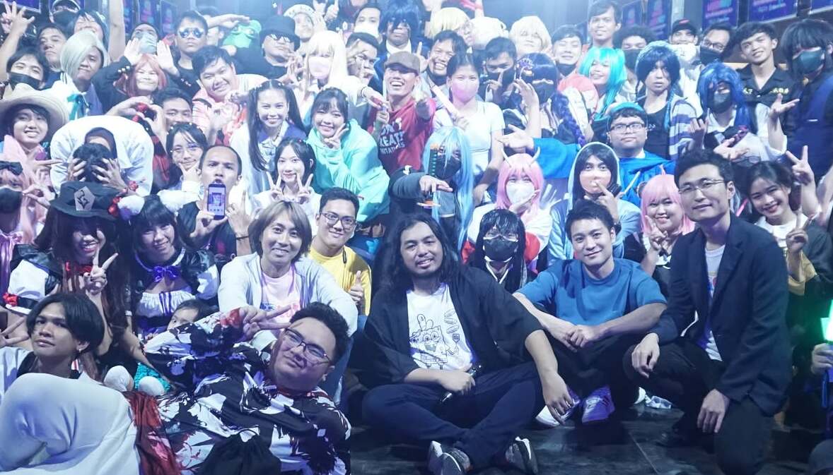 Group photo from an event held right after the lockdown lifted